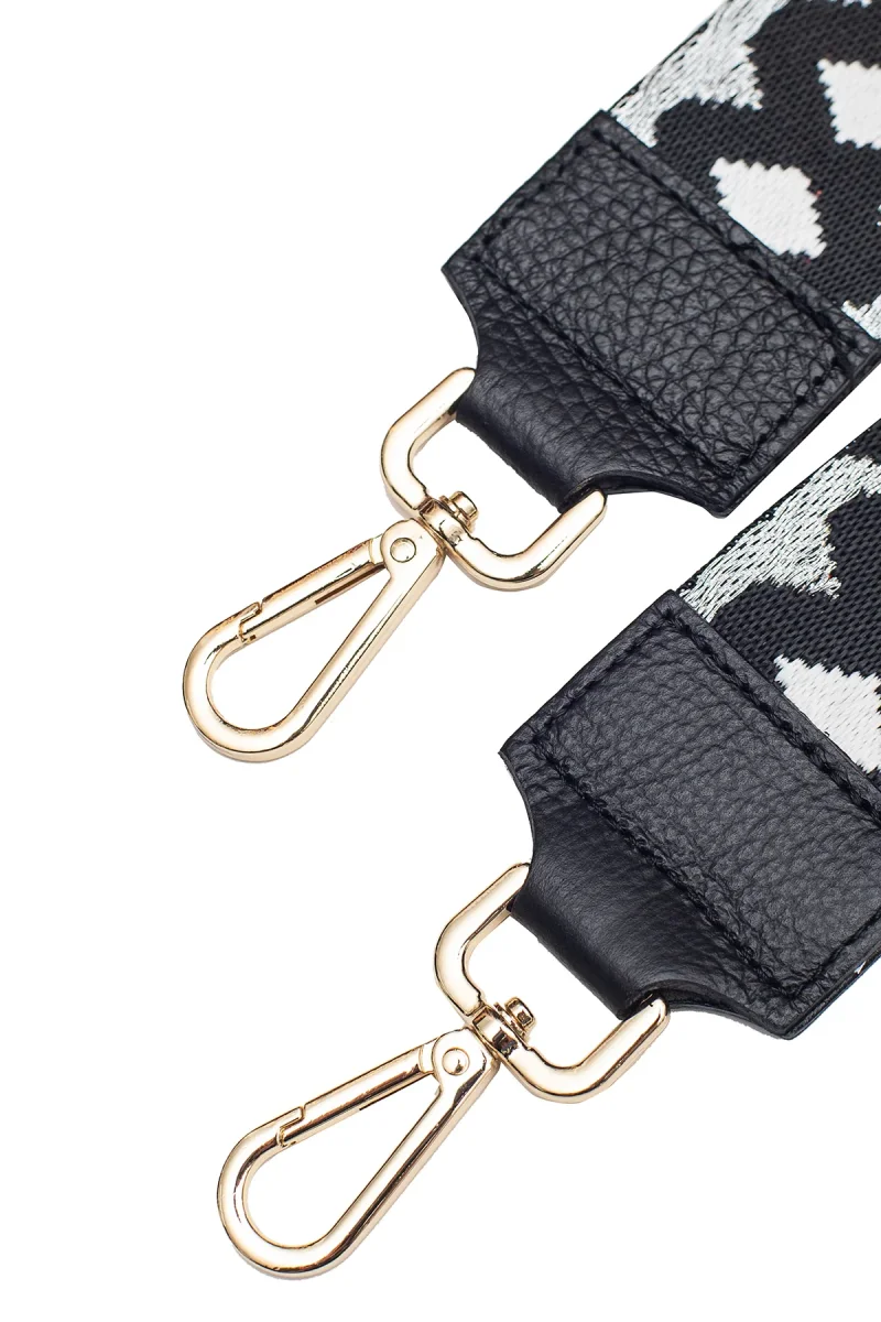 Sangle Sac EUNICE - Noir Argent – Image 4