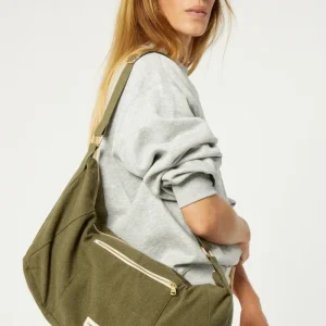 Charlot le sac Crossbody - Coton recyclé Kaki