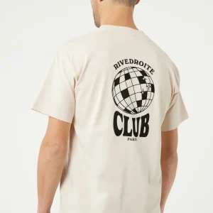 Pigalle le t-shirt Rivedroite Club - Coton recyclé Ecru