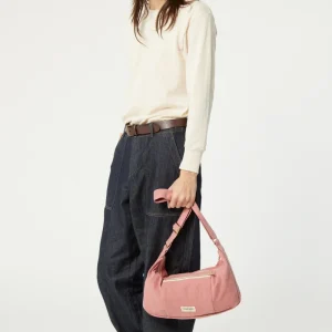 Mini Charlot le sac Crossbody - Coton Recyclé Bois de Rose