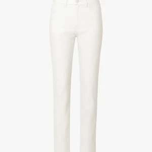 Jean slim blanc cassé