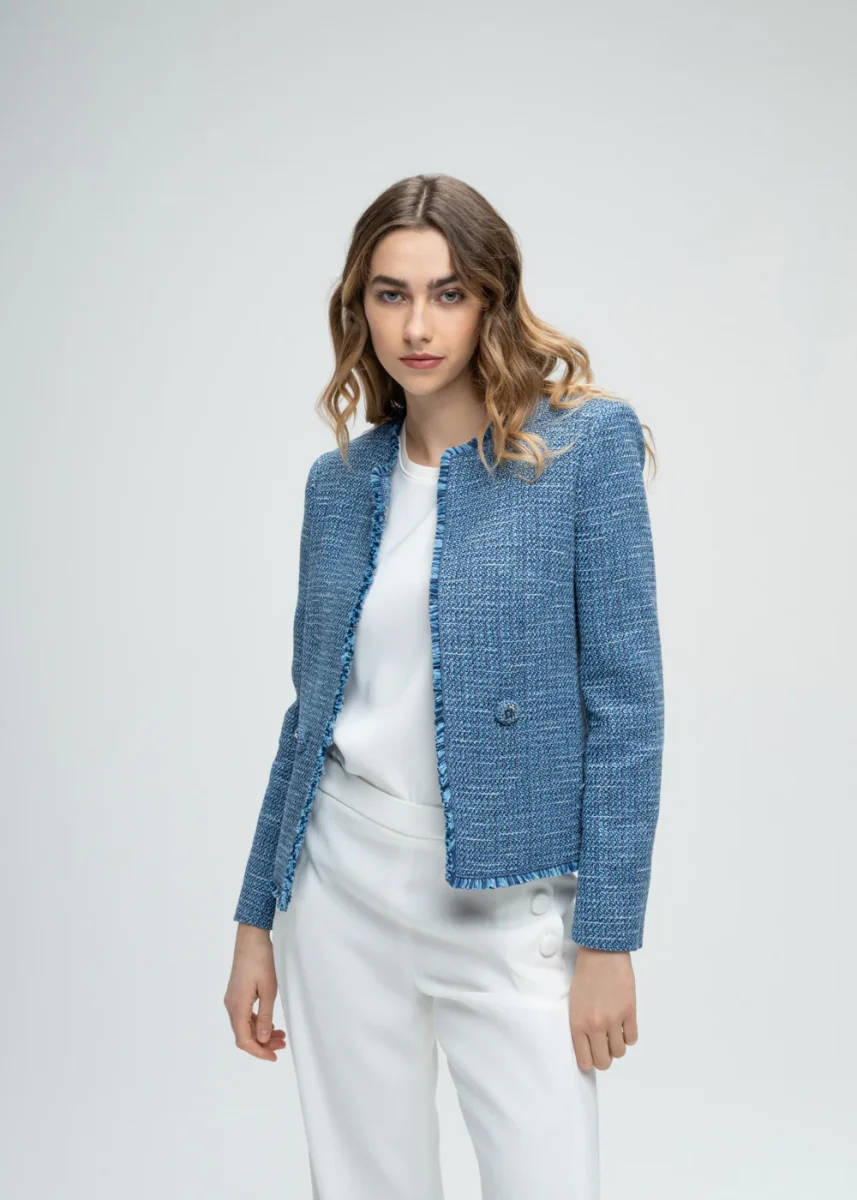 Pantalon évasé à pont blanc – Image 5