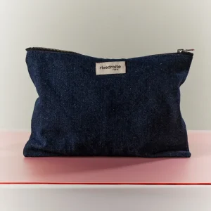 Barbette Medium la pochette - Denim Brut recyclé