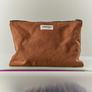 Barbette Medium la pochette - Coton recyclé camel