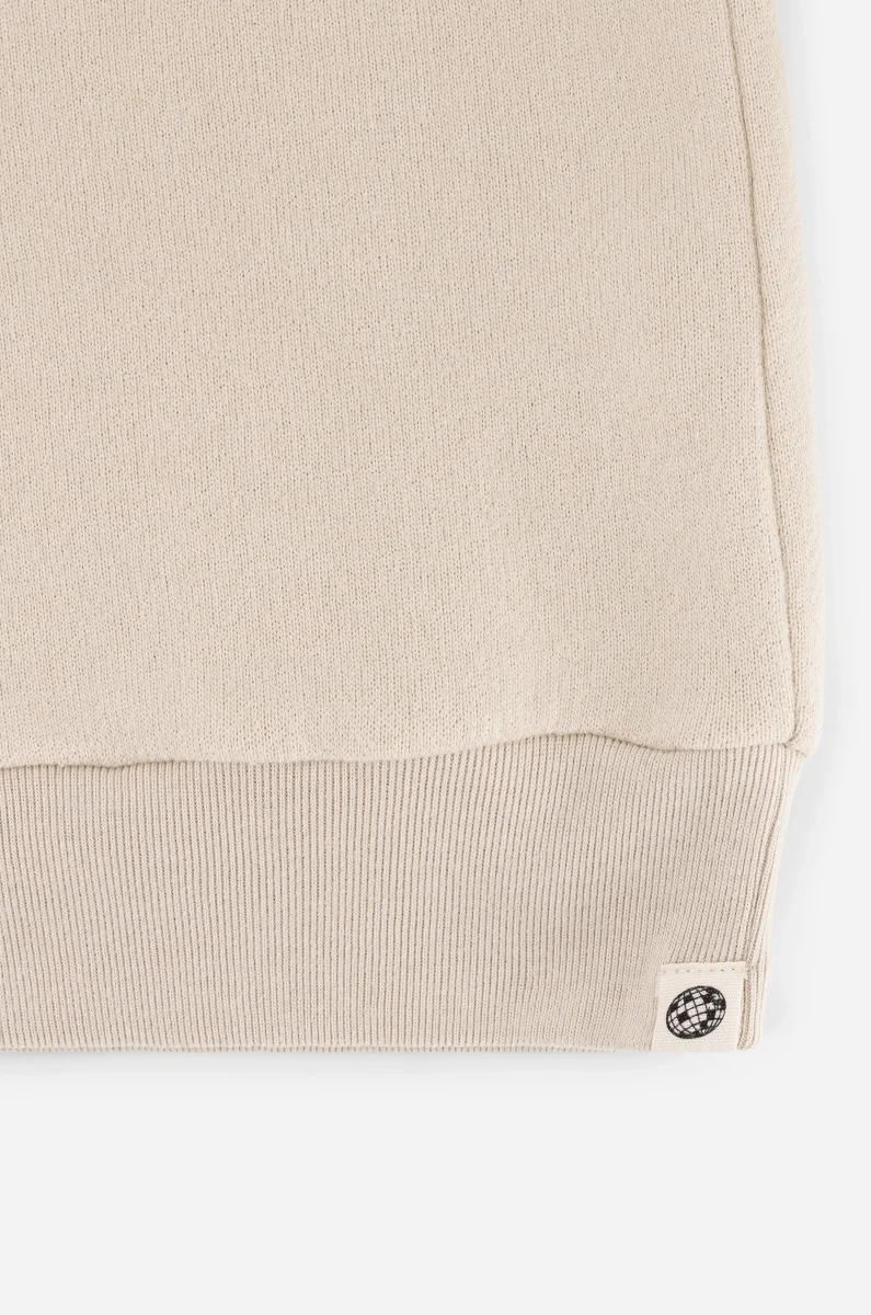 Belleville le sweat Rivedroite Club - Coton recyclé Ecru – Image 7