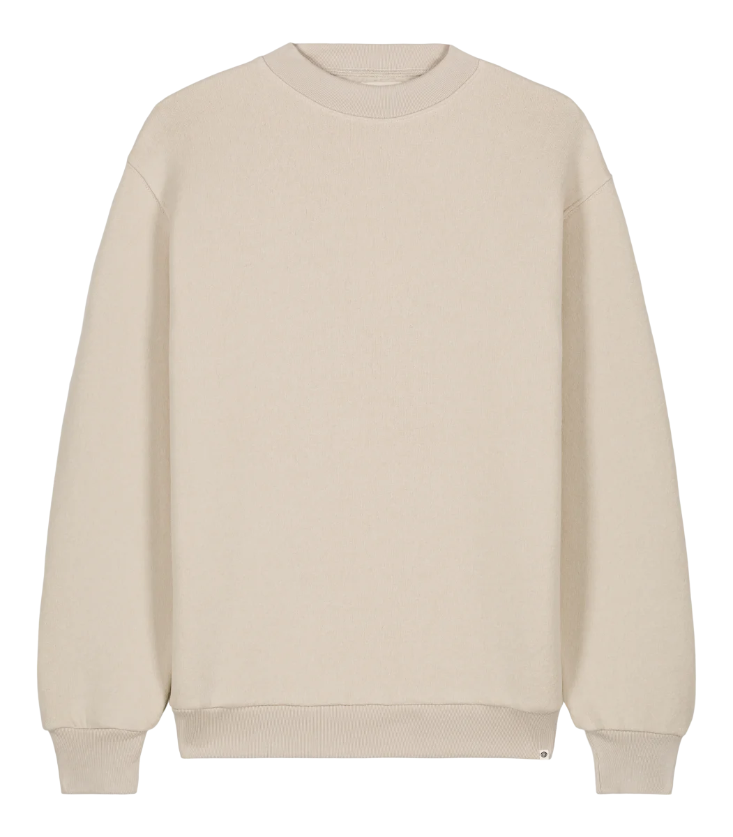 Belleville le sweat Rivedroite Club - Coton recyclé Ecru – Image 8