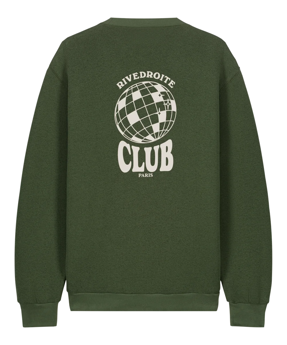 Belleville le sweat Rivedroite Club - Coton recyclé Kaki – Image 7
