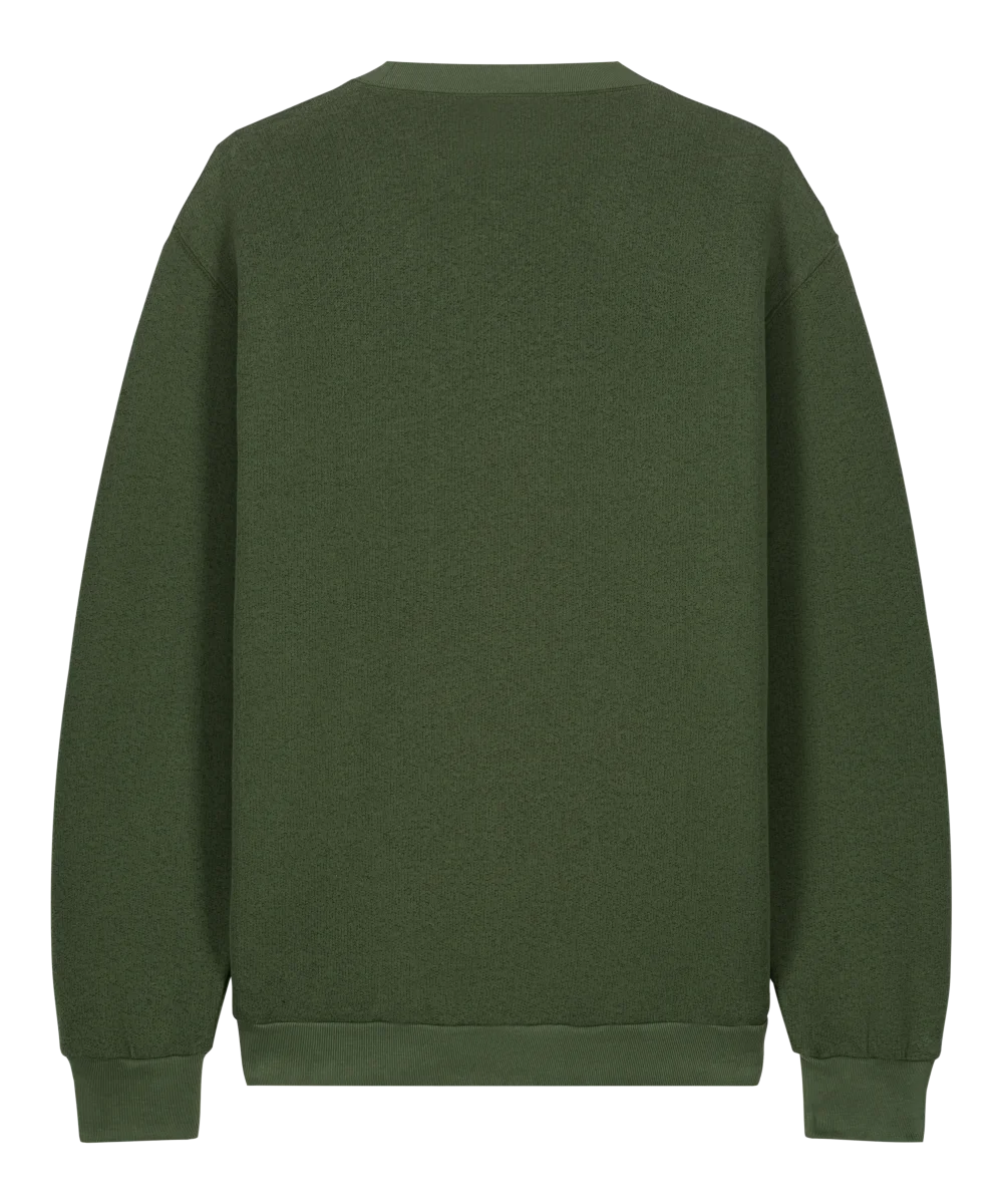 Belleville le sweat No Compromise - Coton recyclé Kaki – Image 8