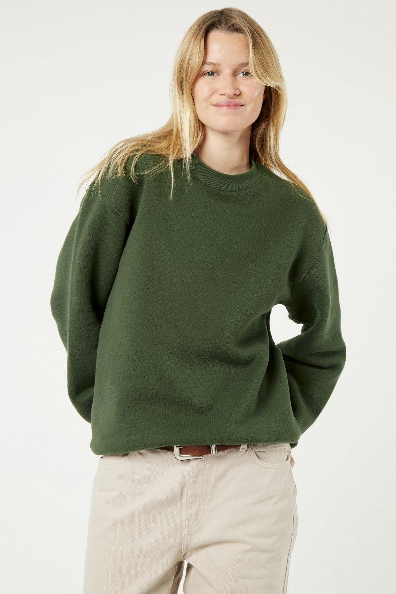 Belleville le sweat Rivedroite Club - Coton recyclé Kaki – Image 3