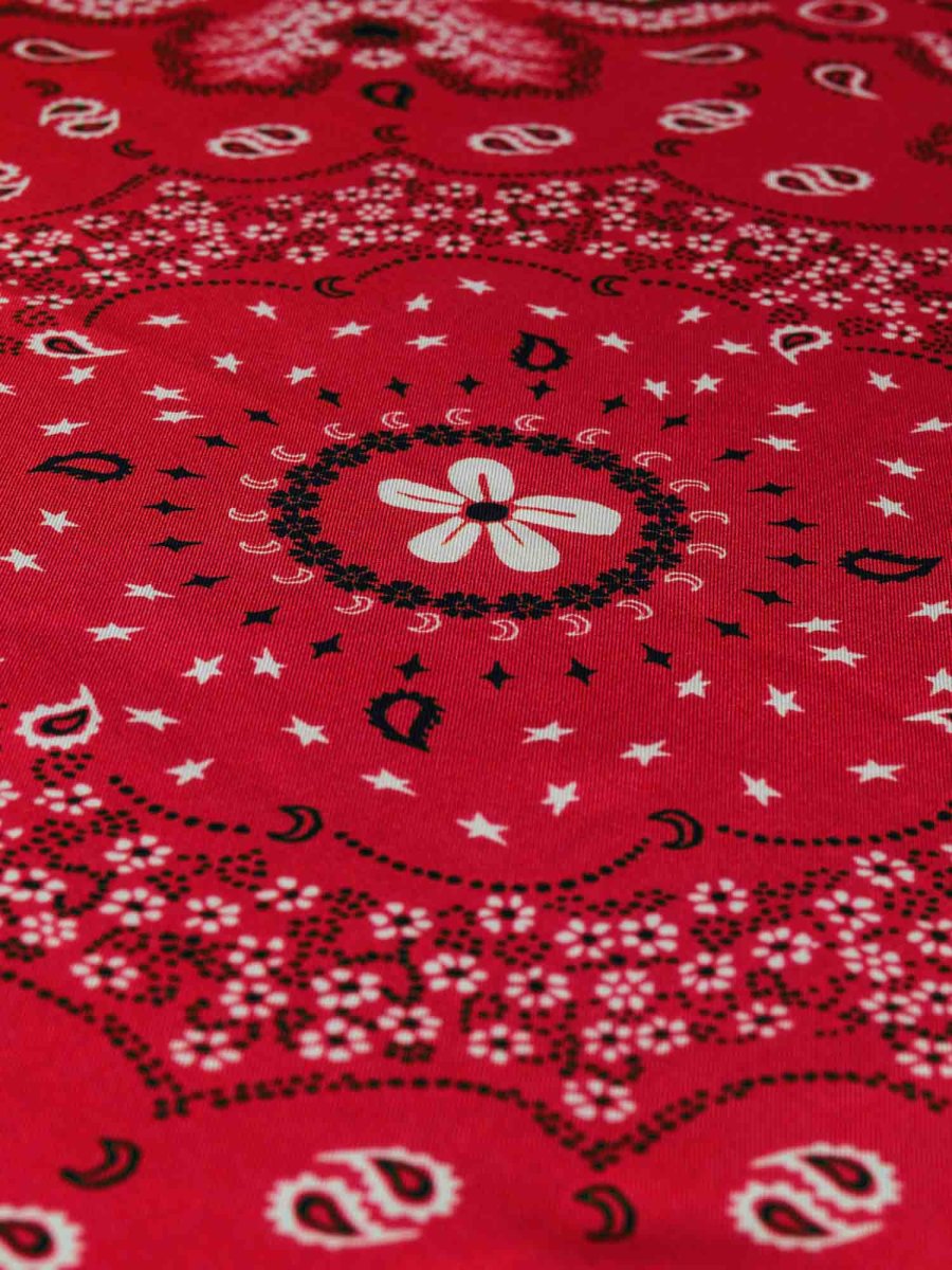 Bandana Classique en Soie - ROUGE - Petit Modèle – Image 6