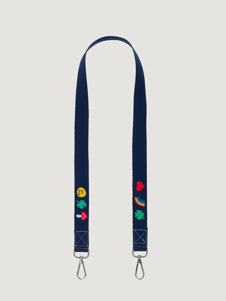 Anse Brodée - MULTI-EMOJIS - Navy – Image 2