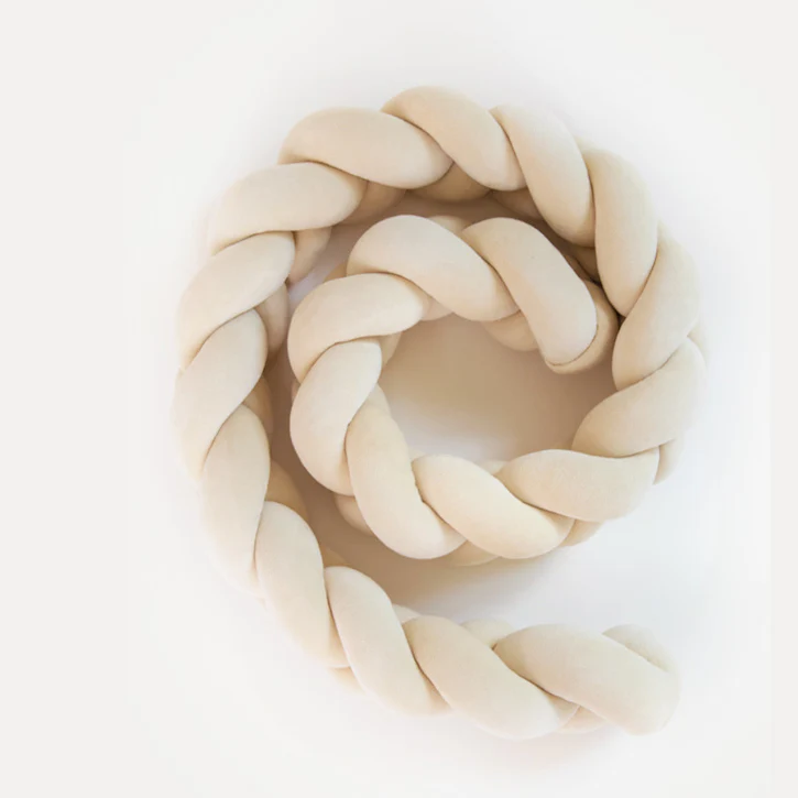 Tresse de lit 3 brins Beige – Image 3