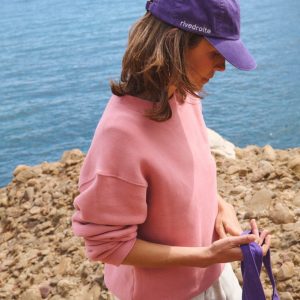 Colette la casquette - Sergé de coton Malibu Purple
