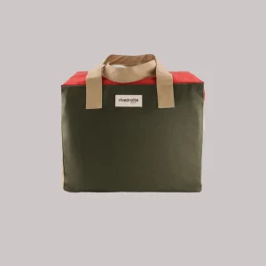 SECOND SOUFFLE │ Célestins le sac 24 heures - Coton recyclé ciré "Queens"