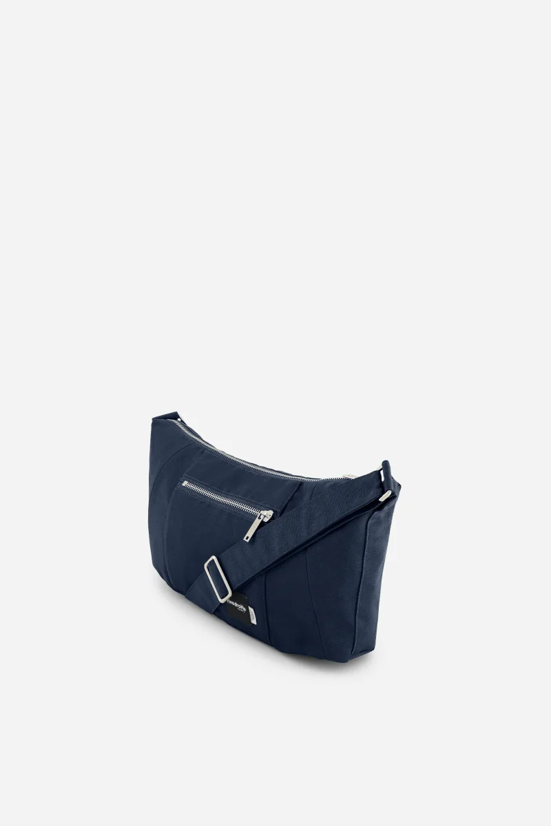 Mini Charlot le sac Crossbody - Polyester recyclé Bleu Marine – Image 5