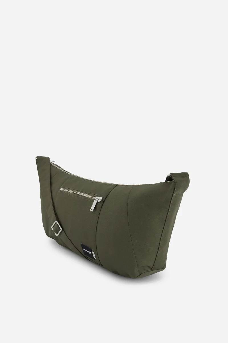 Charlot le sac Crossbody - Polyester recyclé Vert Kaki – Image 4