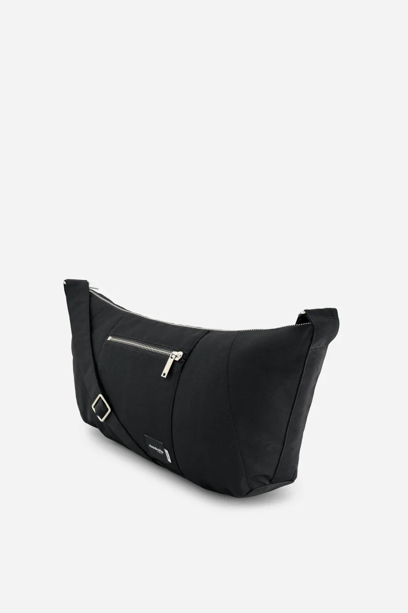 Charlot le sac Crossbody - Polyester recyclé Noir – Image 4