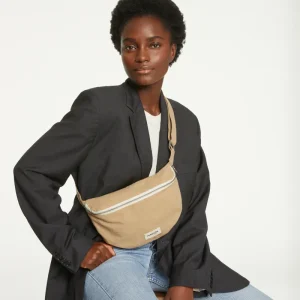 Custine le sac banane - Coton recyclé Beige