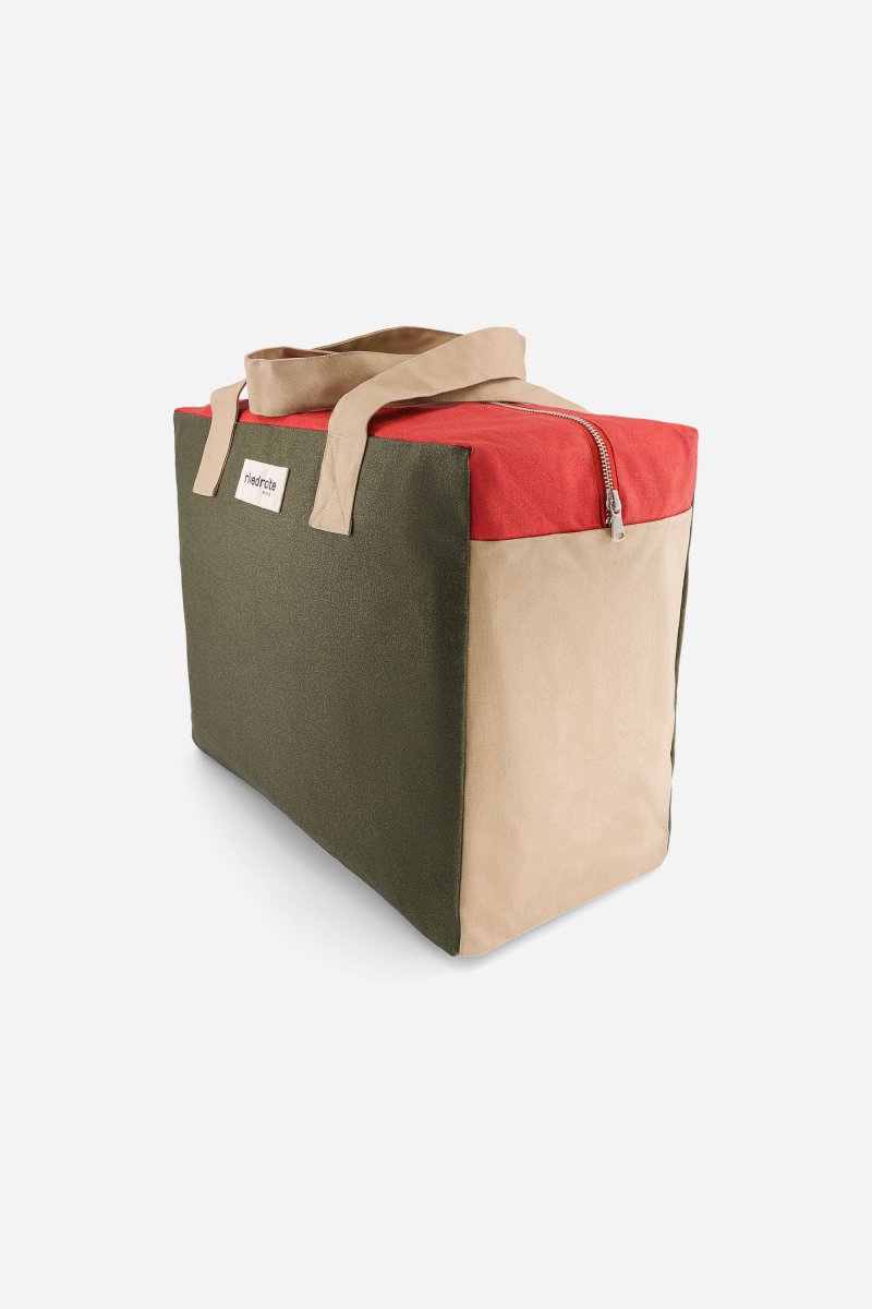 SECOND SOUFFLE │ Célestins le sac 24 heures - Coton recyclé ciré "Queens" – Image 3