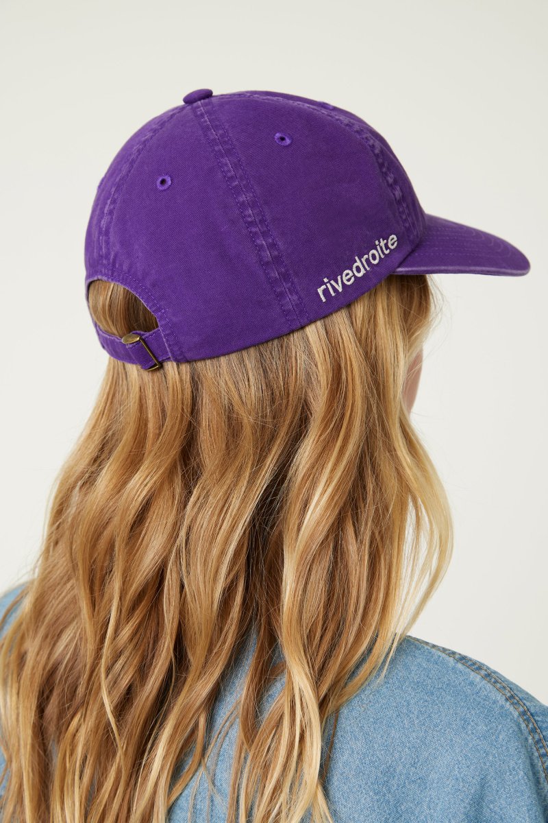 Colette la casquette - Sergé de coton Malibu Purple – Image 6
