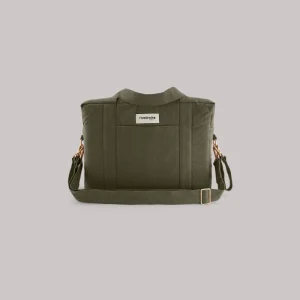SECOND SOUFFLE │ Darcy l'anti sac à langer - Coton recyclé Kaki