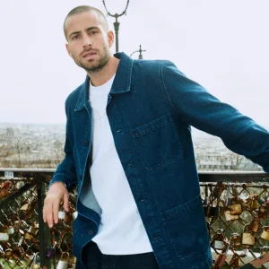 Barbès la veste Worker - Denim Brut recyclé