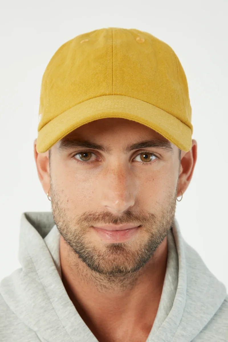 Colette la casquette - Coton recyclé Moutarde – Image 5