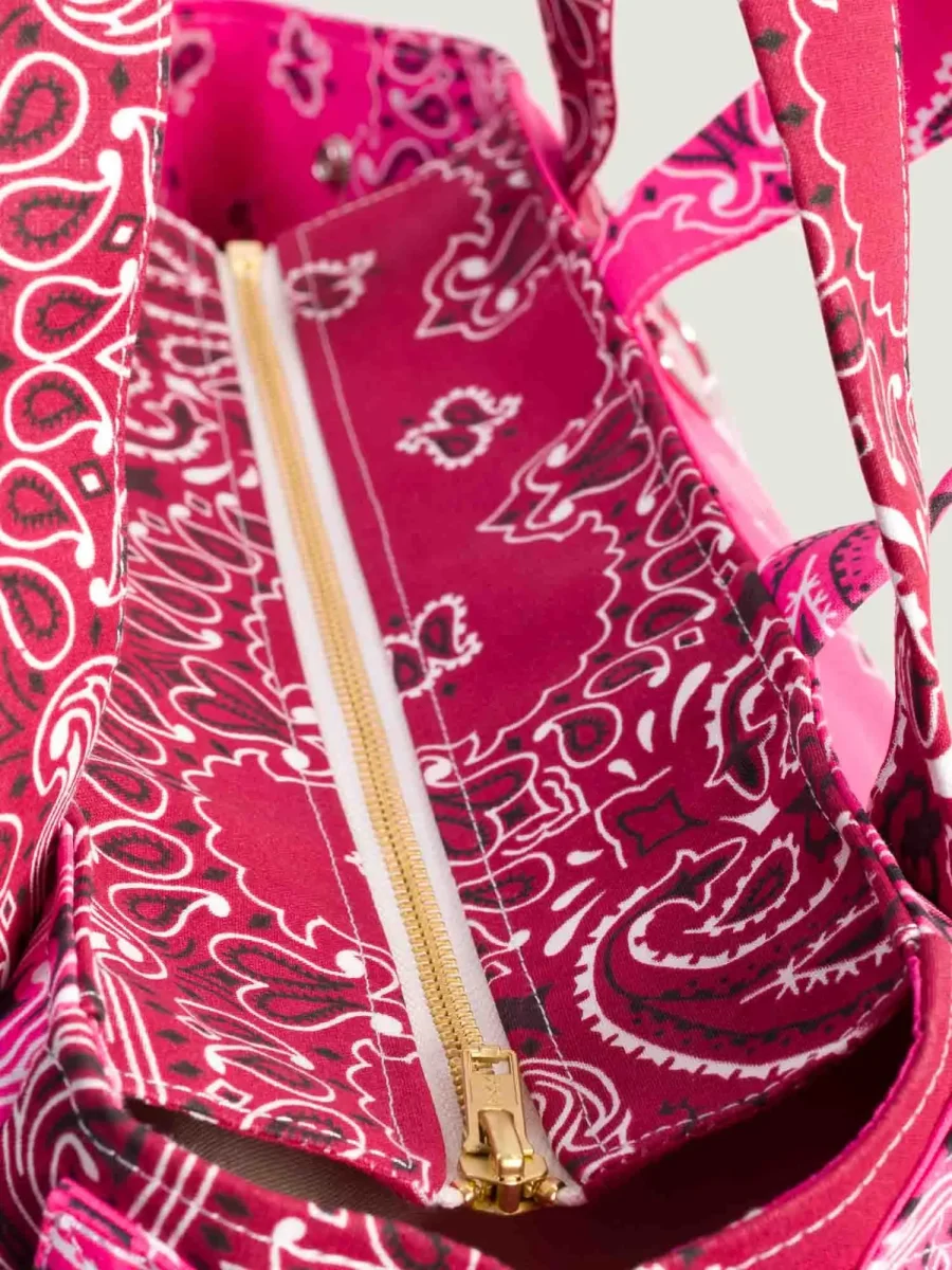 Sac Trapèze - Fuchsia / Bordeaux – Image 5