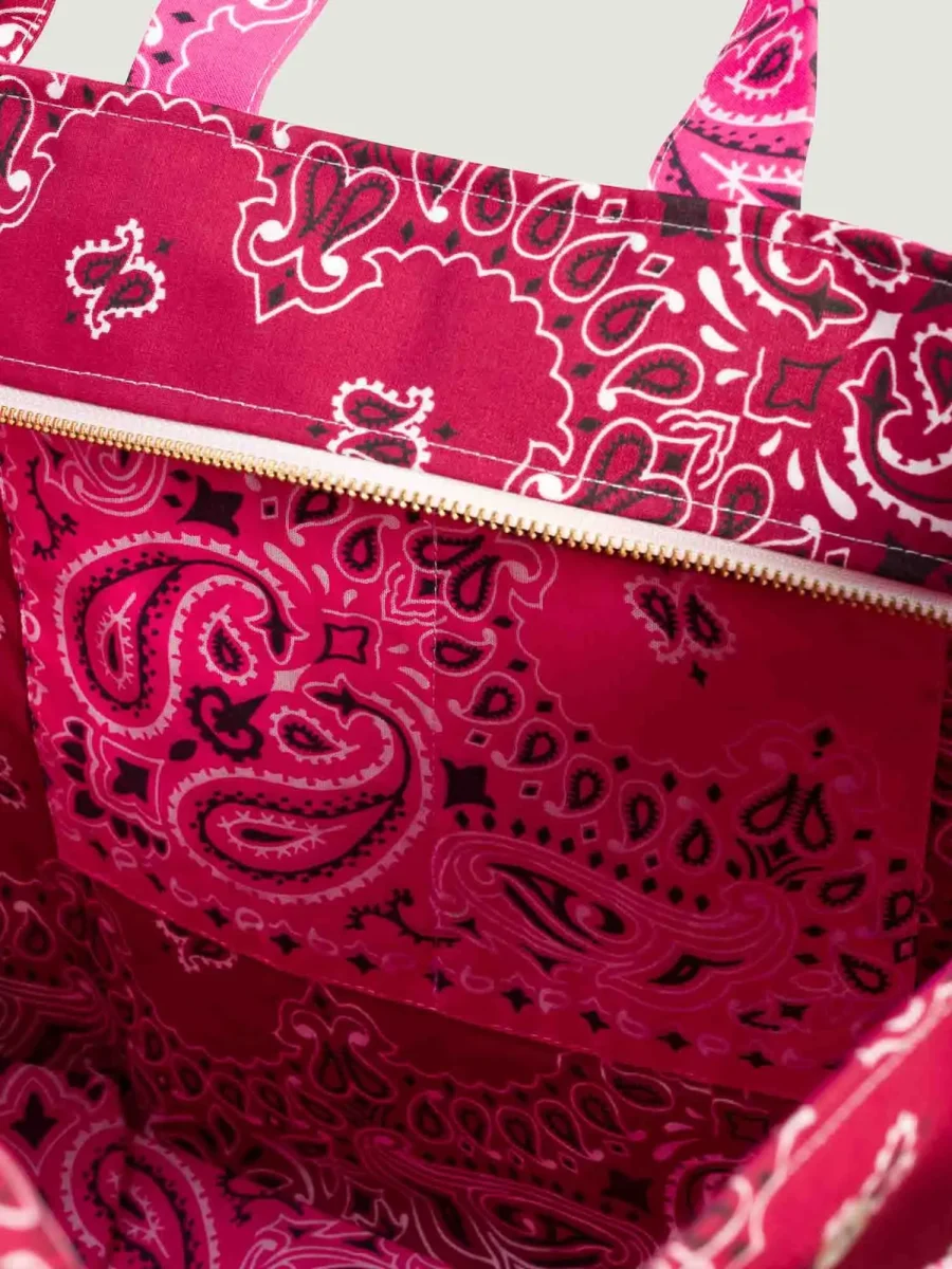 Sac Trapèze - Fuchsia / Bordeaux – Image 6