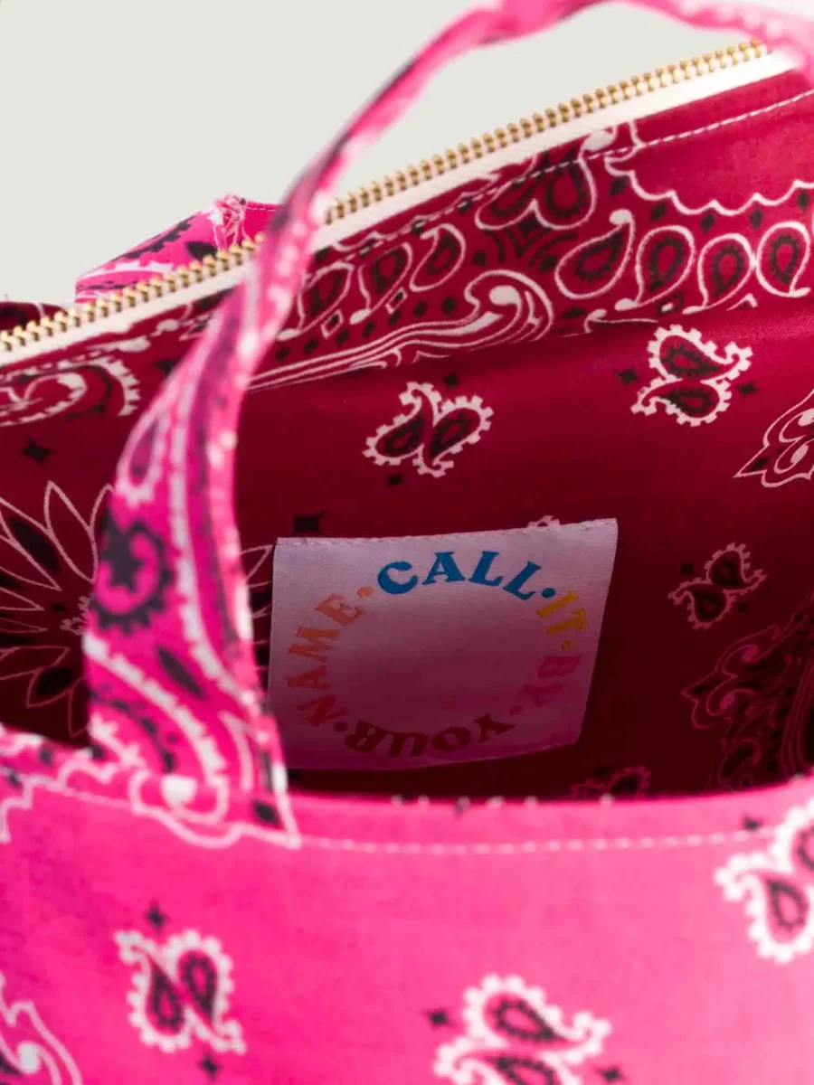 Sac Trapèze - Fuchsia / Bordeaux – Image 7