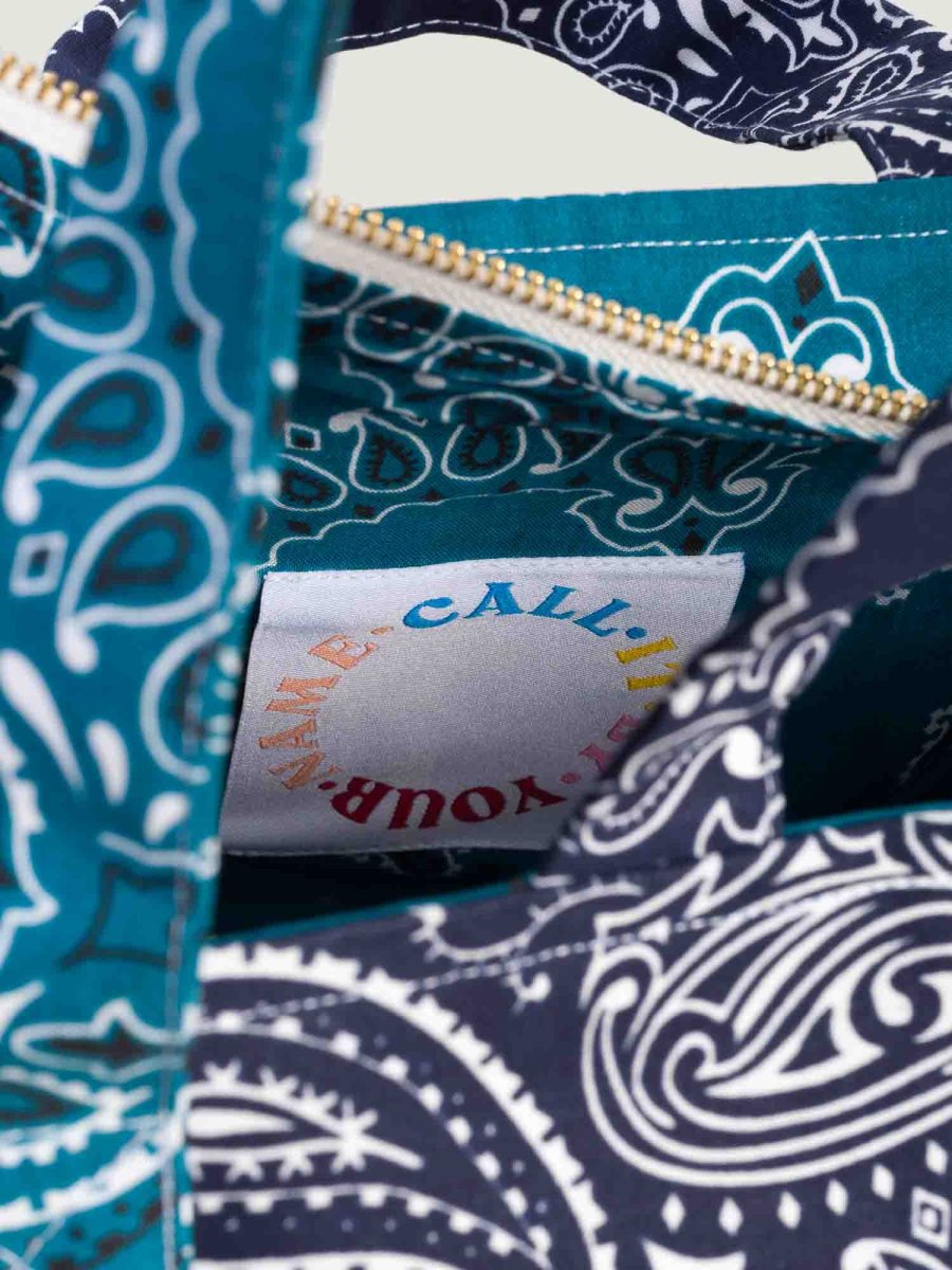 Sac Trapèze - Navy / Pétrole – Image 8