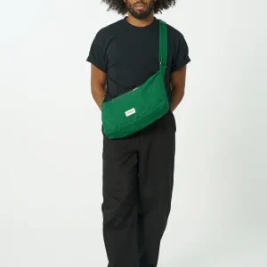 Mini Charlot le sac crossbody - Polycoton Recyclé Vert Impérial