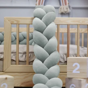 Tresse de lit 3 brins Vert sauge