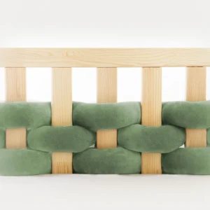 Tresse de lit Vert eucalyptus