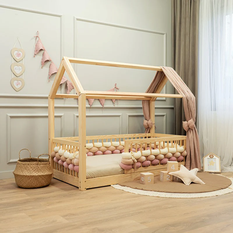 Tresse de lit Saumon poudré – Image 4