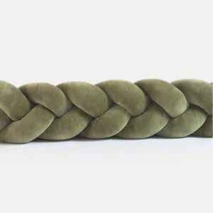 Tresse de lit Vert mousse 340cm