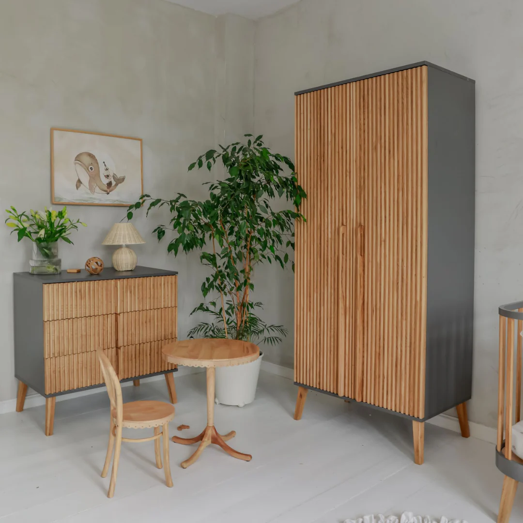 Armoire bébé Marceau - Gris – Image 3