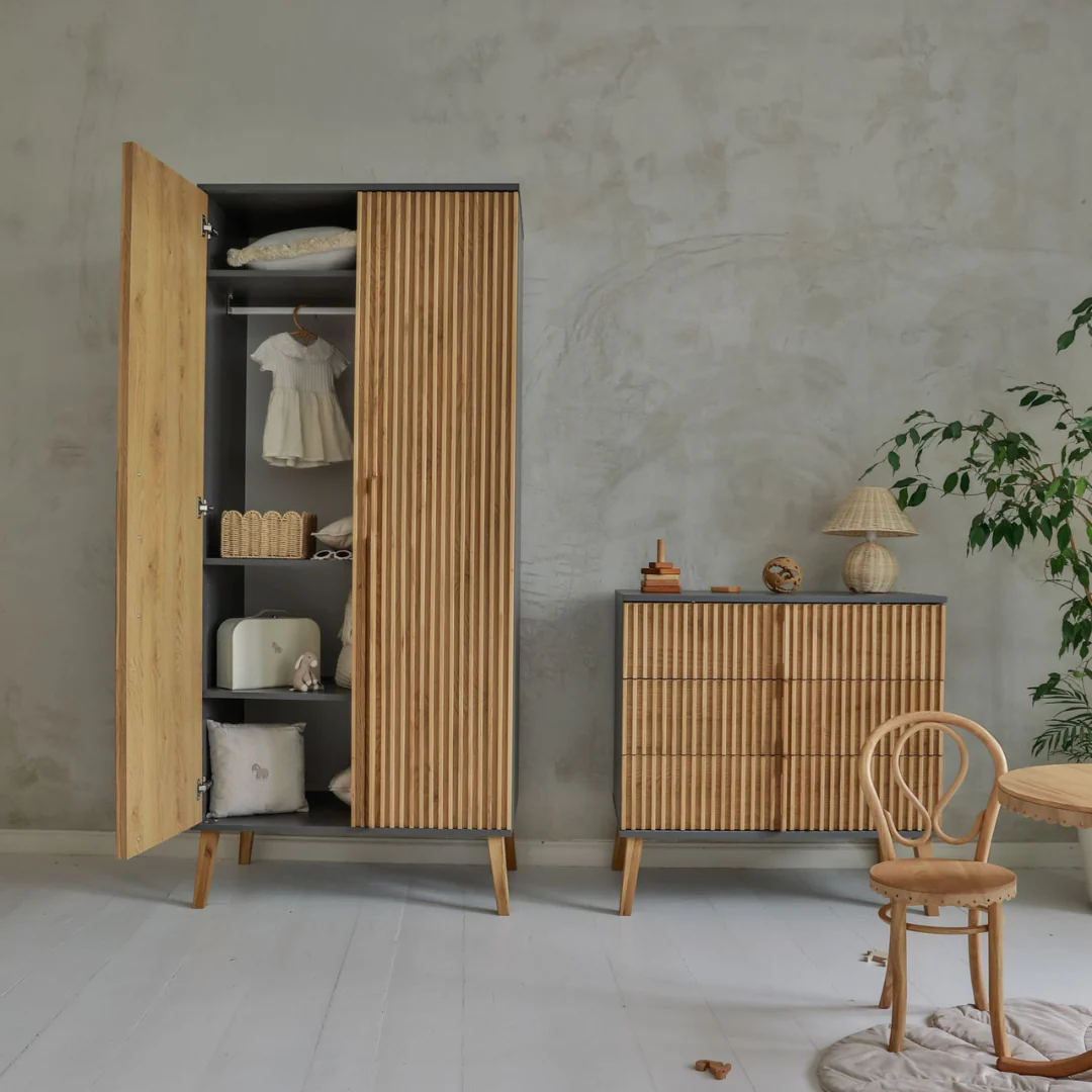 Armoire bébé Marceau - Gris – Image 2