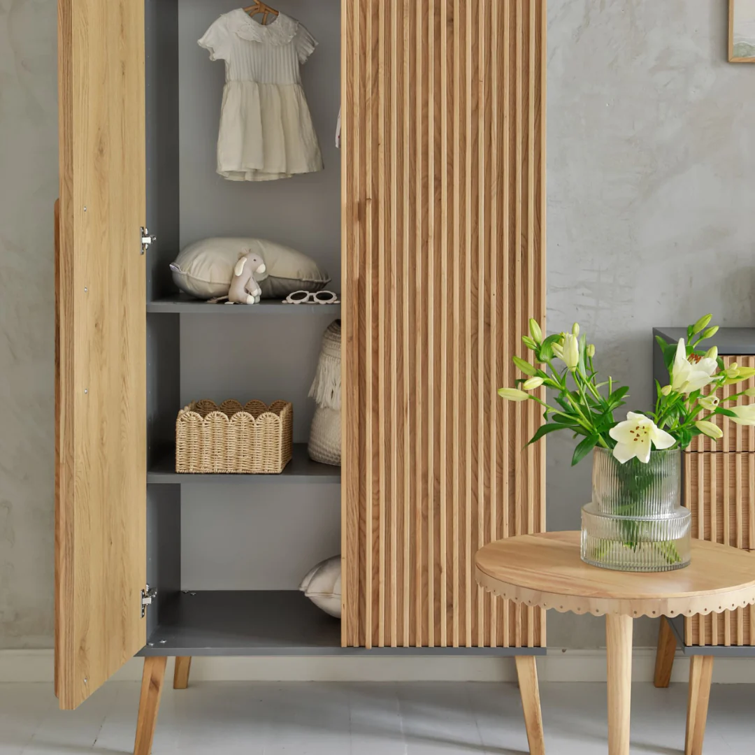 Armoire bébé Marceau - Gris – Image 5