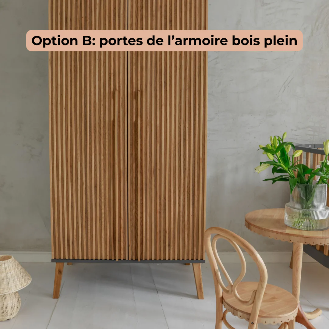 Armoire bébé Marceau - Gris – Image 6