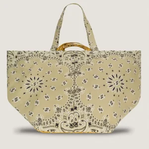Sac Week-End - Beige / Moutarde