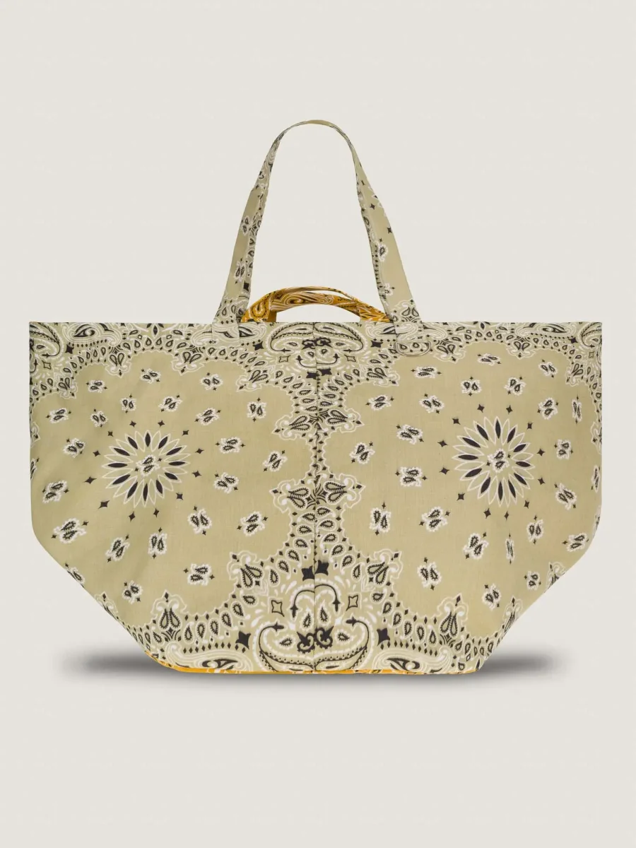 Sac Week-End - Beige / Moutarde