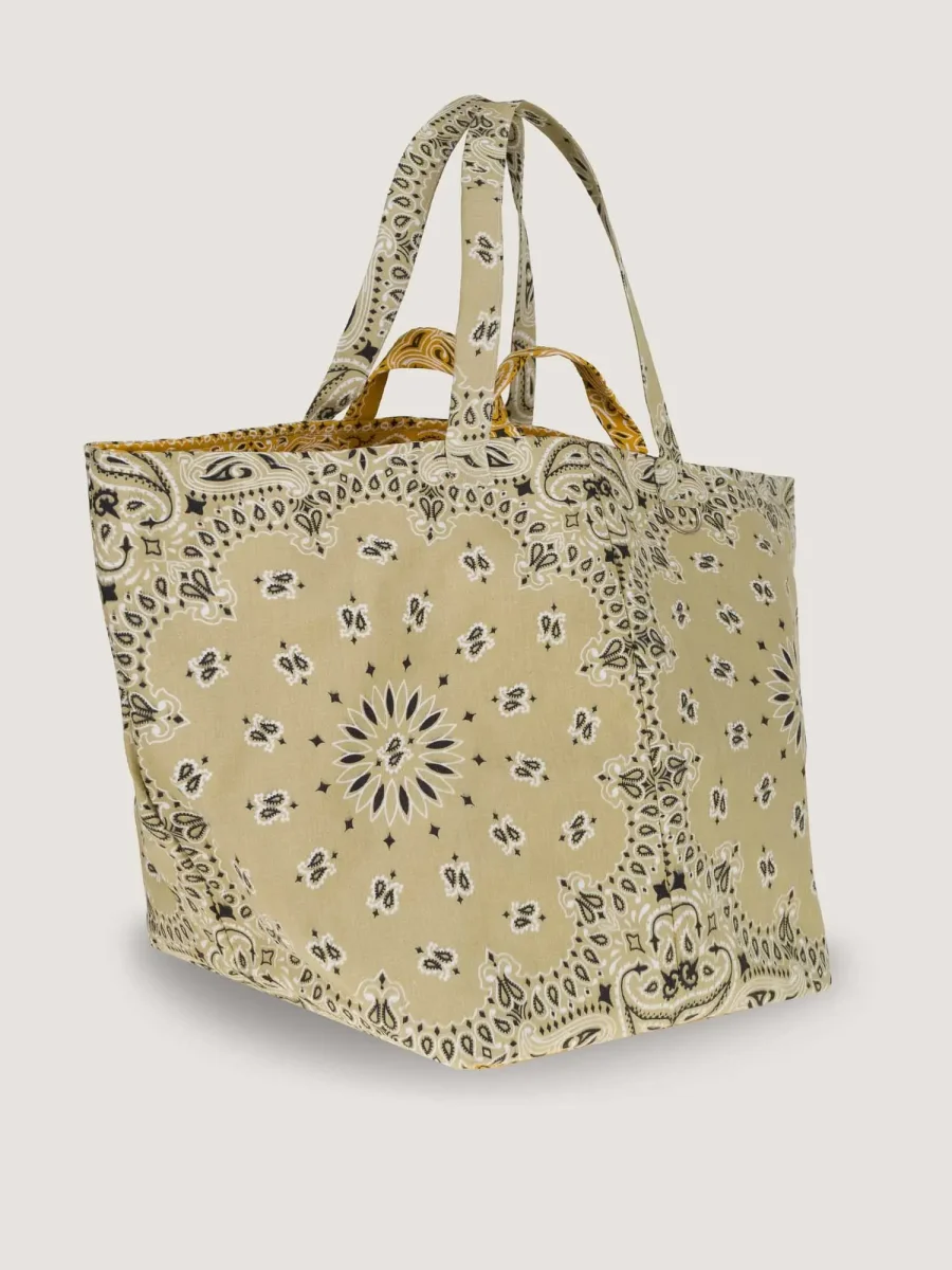 Sac Week-End - Beige / Moutarde – Image 3