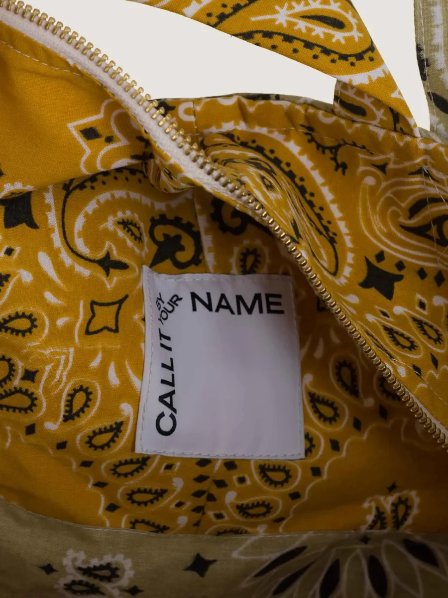 Sac Week-End - Beige / Moutarde – Image 4