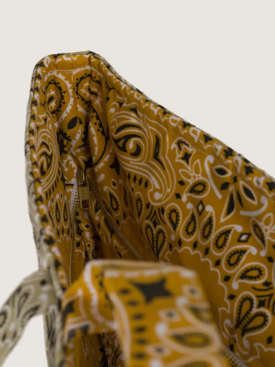 Sac Week-End - Beige / Moutarde – Image 6