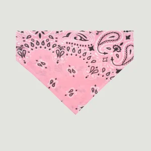 Bandana collier chien - Pale Pink / Strawberry Pink - Taille M