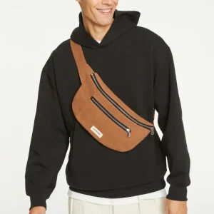 Orsel le sac banane grand format - Coton recyclé Camel