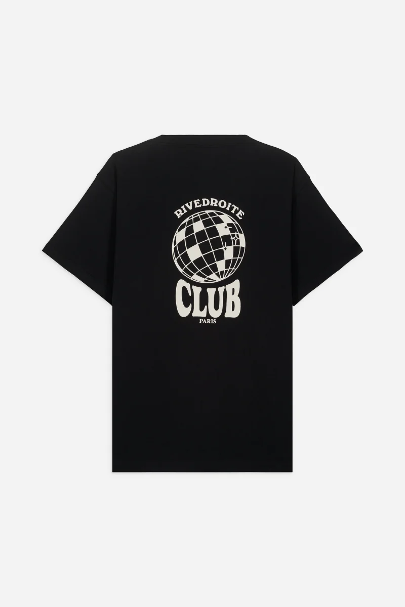 Pigalle le t-shirt Rivedroite Club - Coton recyclé Noir – Image 9