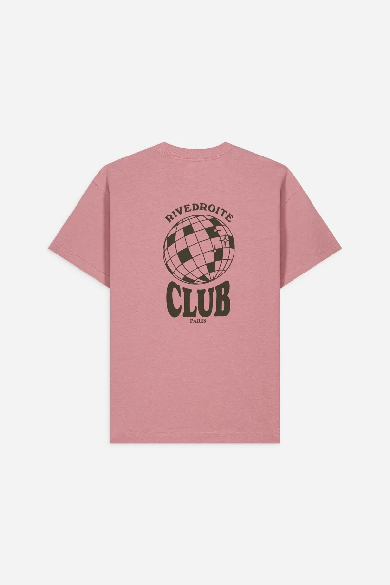 Pigalle le t-shirt Rivedroite Club - Coton recyclé Bois de Rose – Image 8
