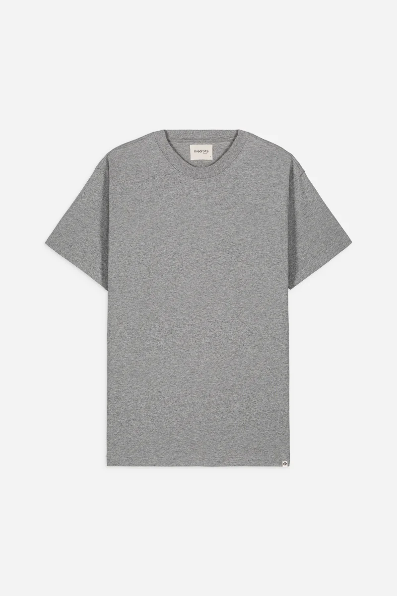Pigalle le t-shirt No Compromise - Coton recyclé Gris Chiné – Image 8